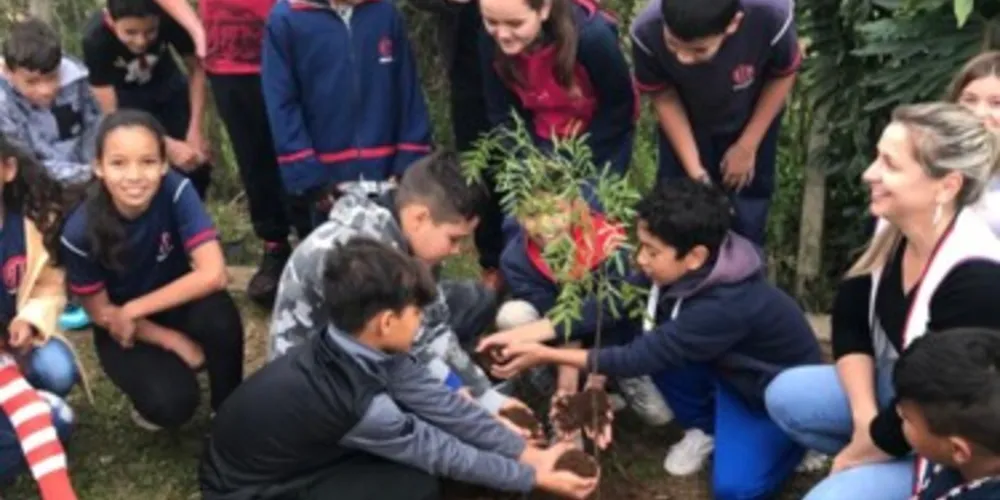 Ato sustentáveis permitiram que alunos pudessem entender importância da data