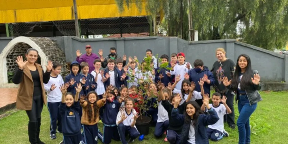 Momentos de interação, estudo e reflexão marcaram trabalho sobre o Dia da Árvore