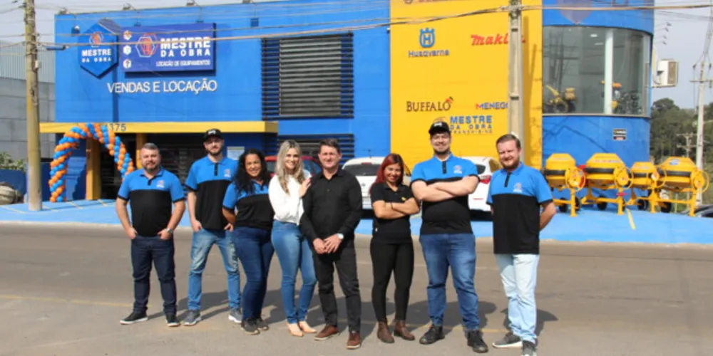 Genuinamente ponta-grossense, a Mestre da Obra está em constante crescimento e expansão