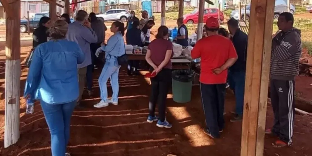 Cadastramento foi iniciado no local na última sexta-feira