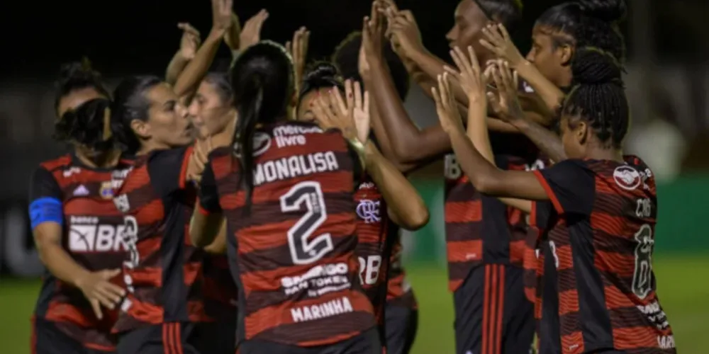Equipe feminina do 'Mengão' lidera o grupo B do campeonato estadual