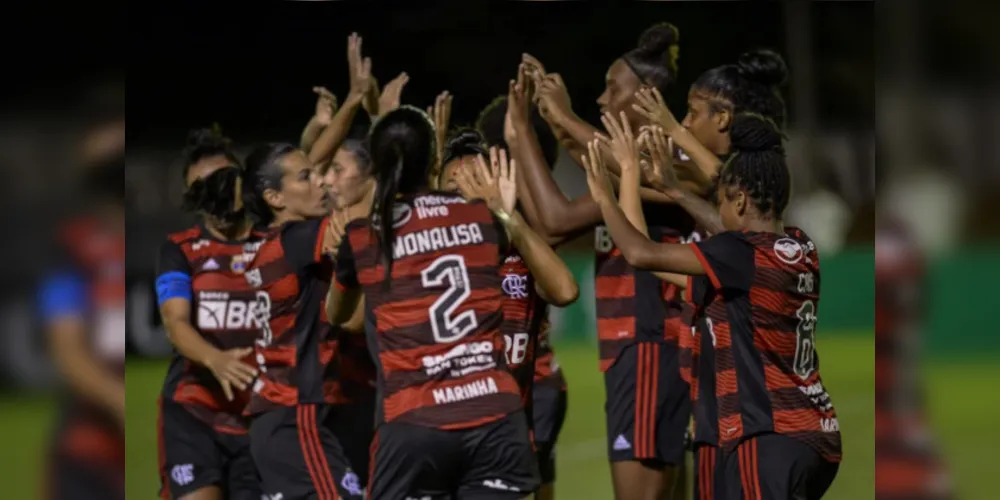 Equipe feminina do 'Mengão' lidera o grupo B do campeonato estadual