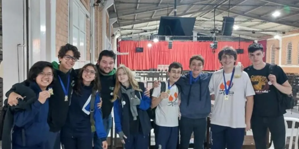 Estudantes do Sepam de Ponta Grossa foram premiados em duas categorias