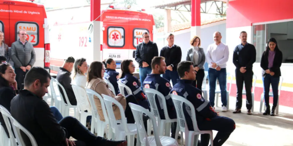 Cidade contará com duas ambulâncias modernas e profissionais permanentemente disponíveis para o atendimento às vítimas
