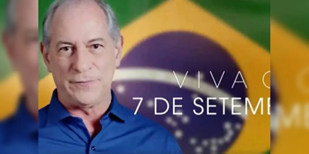 Ciro Gomes é candidato do PDT à Presidência da República.