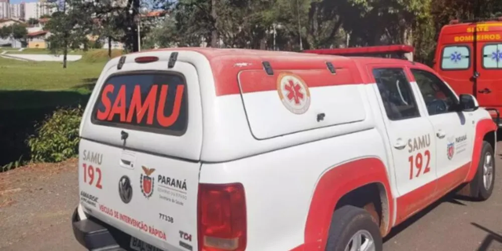 Bebê se afoga em balde e é reanimado por vizinhos e policiais no PR