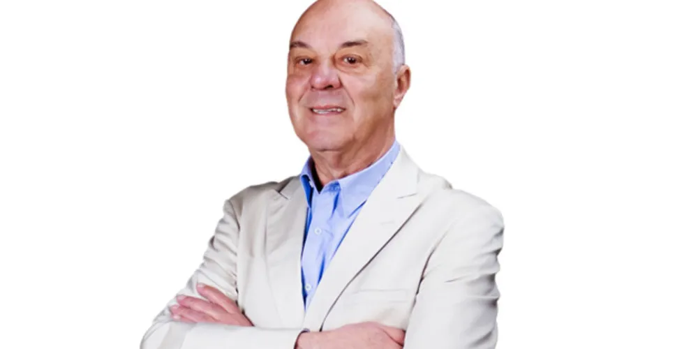 Marco Razouk é o presidente do Podemos em Ponta Grossa.