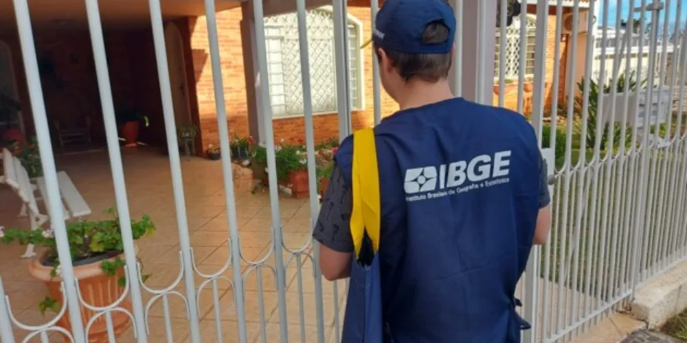 O recenseador é o responsável por realizar as entrevistas em domicílios