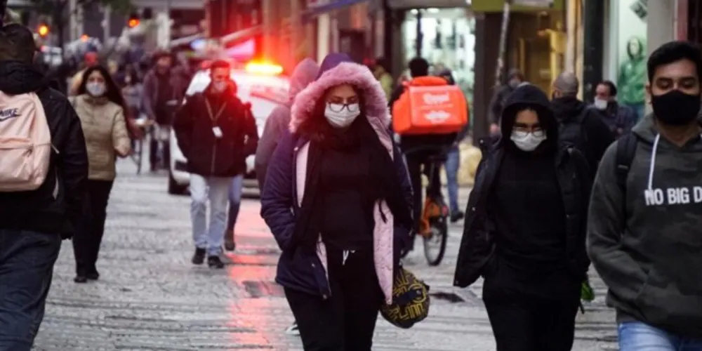 Em Ponta Grossa, a mínima esperada para o sábado é de 3°C