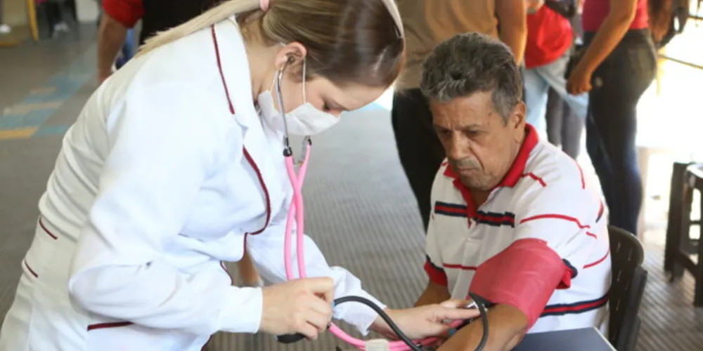 Atividade foi realizada no Terminal Central e contou com a presença do prefeito em exercício Daniel Milla Fraccaro