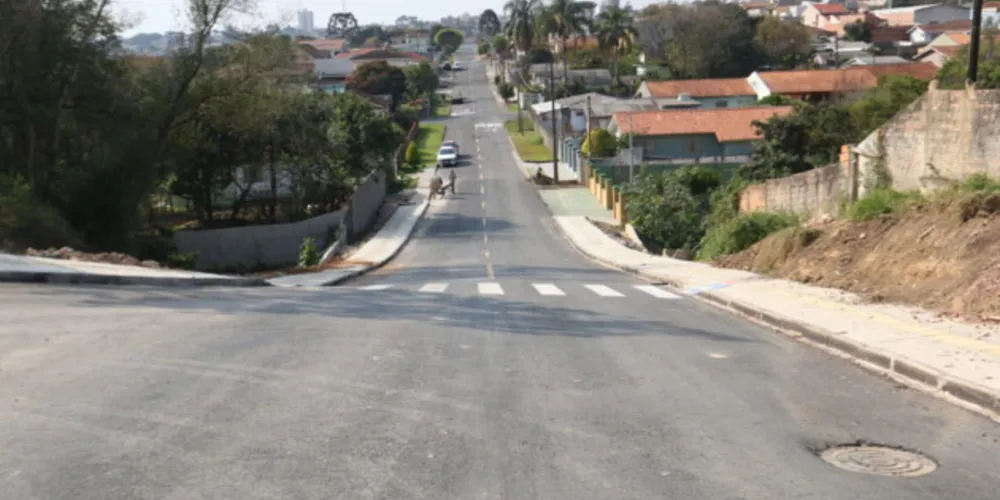 Investimento inclui a pavimentação de aproximadamente 430 metros da rua Arapongas