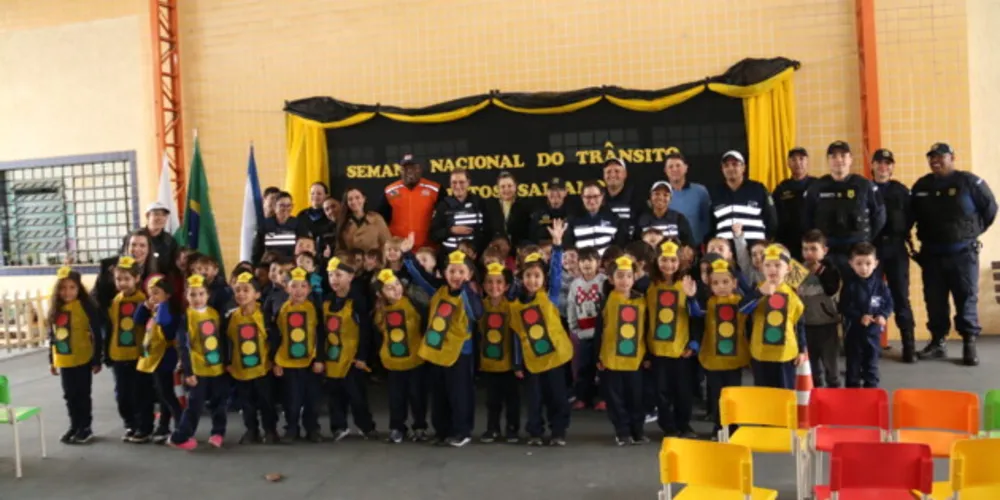 Mais de 50 crianças foram integradas durante a ação