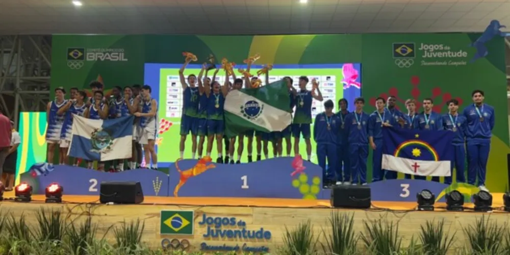 Atletas paranaenses, de 15 a 17 anos, se destacaram nos 'Jogos da Juventude'