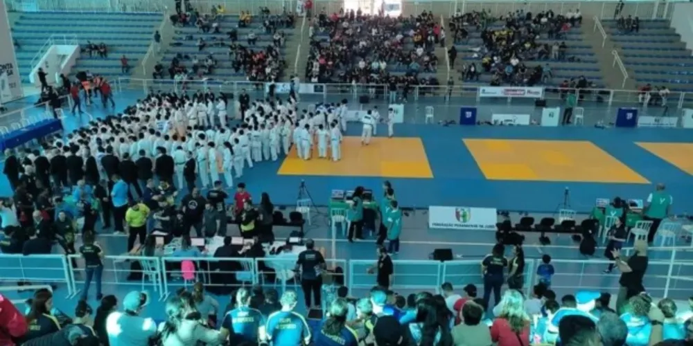 Etapa paranaense de Judô está acontecendo na Arena Multiuso da cidade