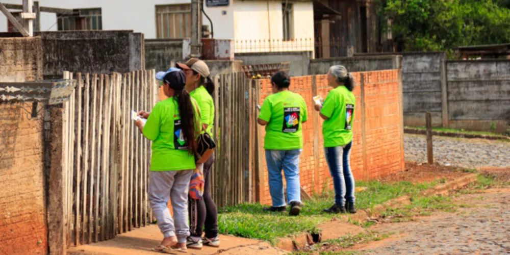 Secretaria de Meio Ambiente de Tibagi realiza ação de conscientização sobre a reciclagem