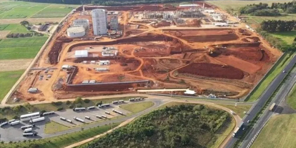 Obras da 'Maltaria Campos Gerais' seguem em execução em Ponta Grossa