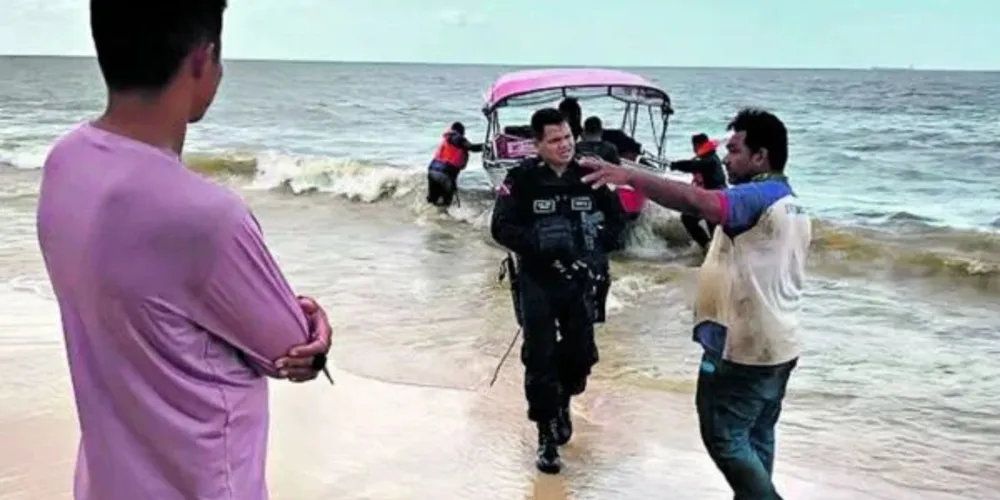 Corpo localizado neste sábado já foi encaminhado ao Instituto Médico Legal (IML)