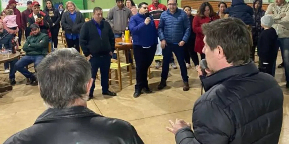 Ex-prefeito de União da Vitória esteve na região Sudoeste do estado