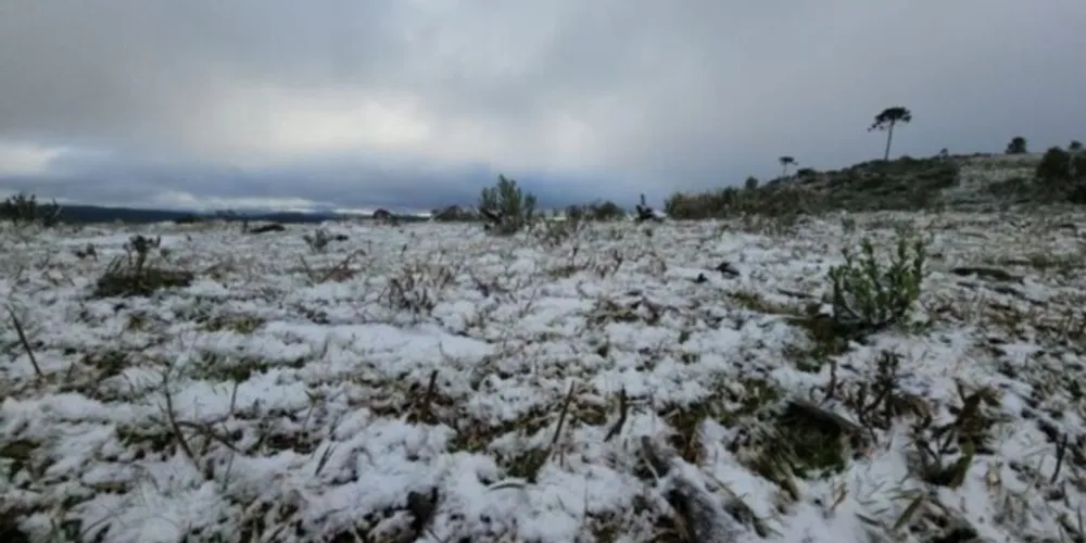 Fenômeno foi registrado em São Joaquim, Bom Jardim da Serra e Rio Rufino, conforme a Epagri/Ciram