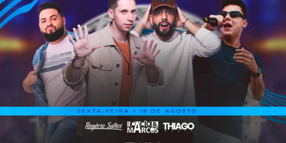 Para completar a noite, a LaBelli também terá a apresentação de Thiago Nerez e Rogério Sales