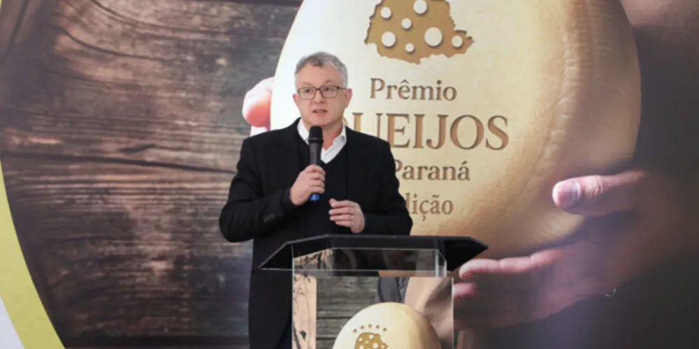 O diretor-superintendente do Sebrae Paraná, Vitor Roberto Tioqueta