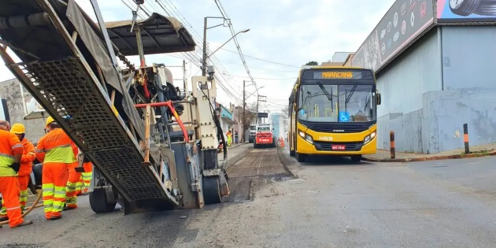 No total, esta etapa prevê melhorias em 2,5 quilômetros de vias,