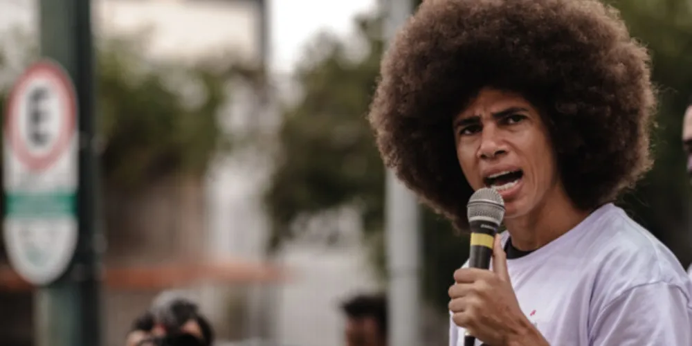 Renato Freitas, candidato a deputado estadual na Assembleia Legislativa do Paraná (Alep)