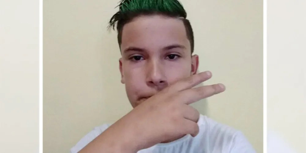 Gabriel França, que morreu em um acidente de trânsito, tinha 14 anos