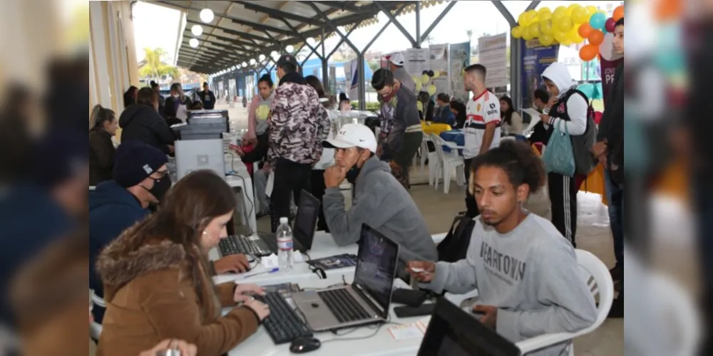 Evento ocorreu entre segunda e sexta-feira na Estação Saudade, em Ponta Grossa