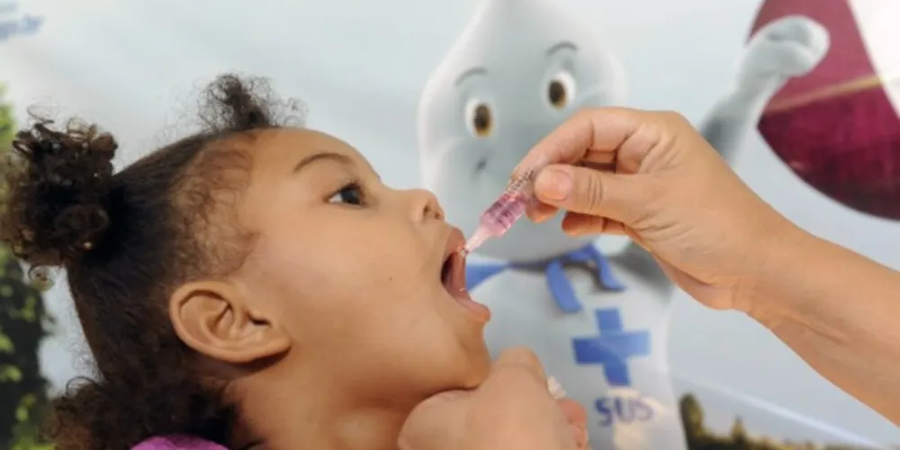 Campanha de Vacinação contra a Poliomielite encerra nesta sexta-feira (30)