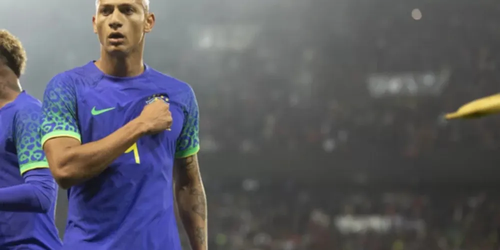 Richarlison foi um dos jogadores que marcou contra a Tunísia