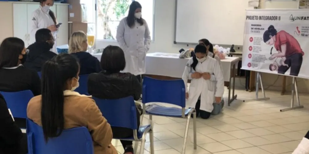 Iniciativa trez capacitações para população e colaboradores da subsede localizada em Telêmaco Borba