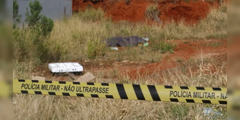 Polícia Militar isolou o local e aguarda a chegada da Polícia Criminalística