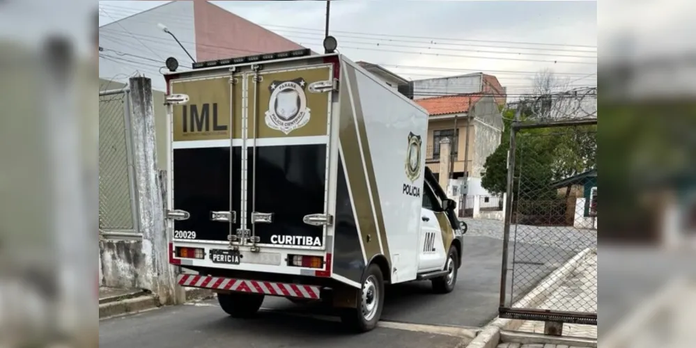 Corpo foi recolhido pelo IML de Ponta Grossa