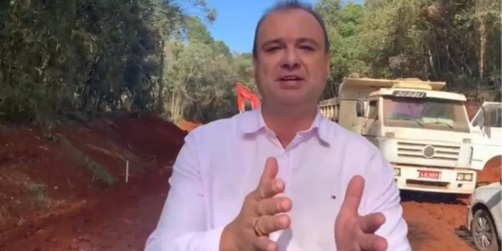 Prefeito Lula Thomaz esteve no local nesta semana para acompanhar o andamento dos trabalhos