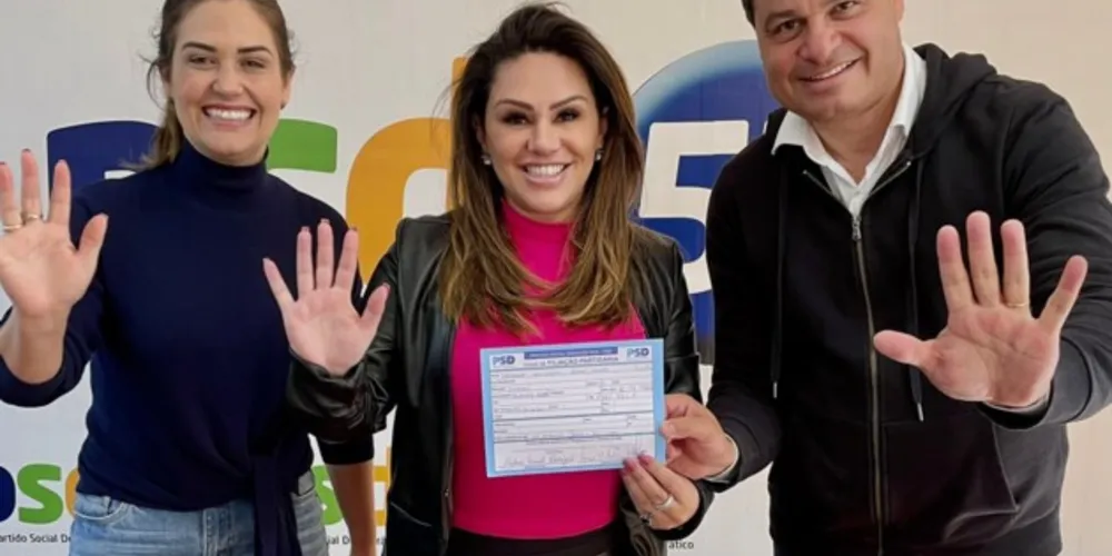 Troca de partido ocorreu após convite do Governador Ratinho Junior