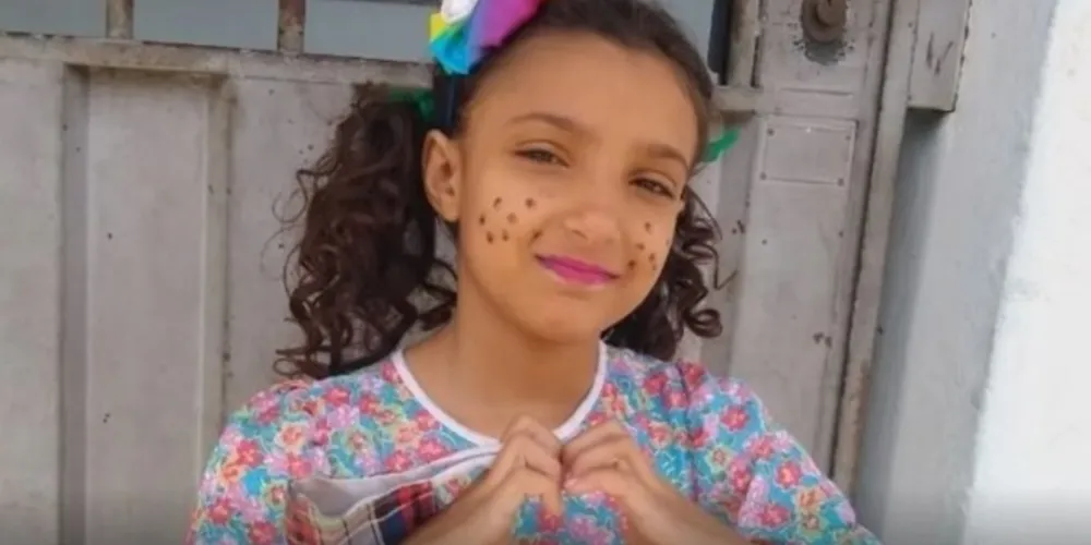 Bárbara Vitória estava desaparecida desde domingo (31/7), quando saiu para ir à padaria. Menina de 10 anos foi encontrada sem as roupas de baixo