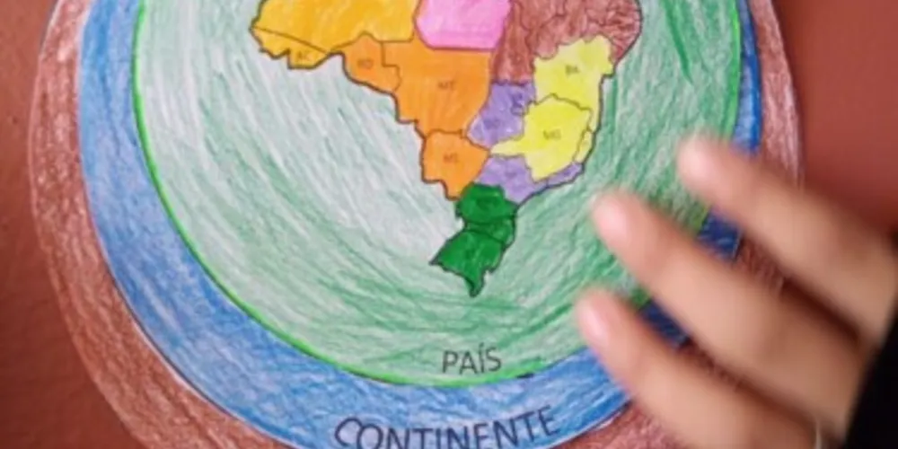 Desenhos dentro de estrutura pedagógica contribuiu na ampliação do conteúdo