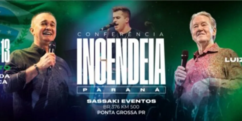 Ponta Grossa sedia nos dias 11, 12 e 13 de agosto a Conferência Incendeia Paraná