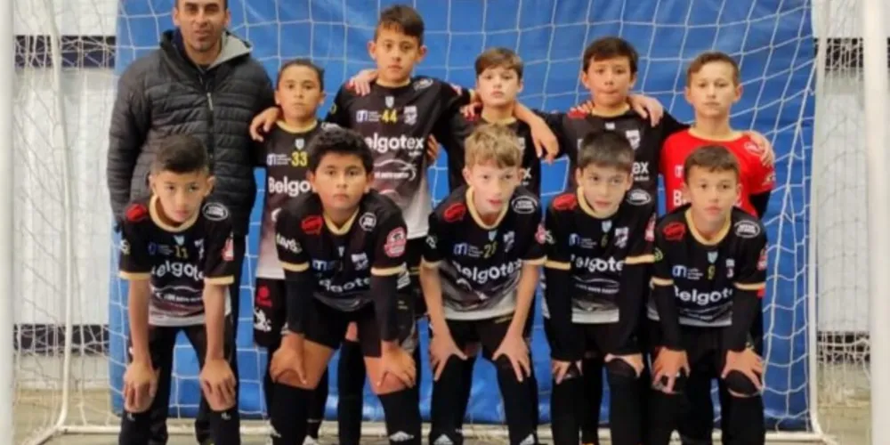 equipe sub-11 da ACGF completa sua participação na fase semifinal do Campeonato Paranaense