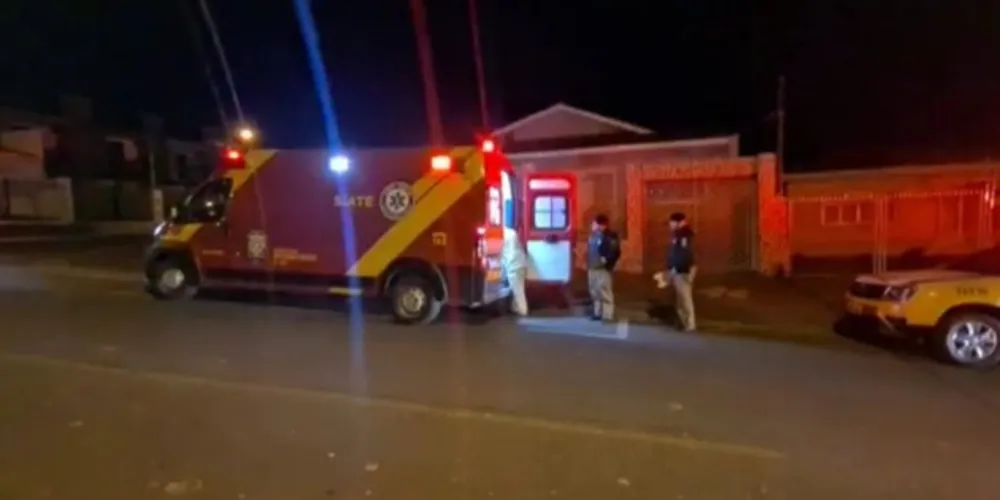 Rapaz foi encaminhado para uma casa hospitalar da cidade