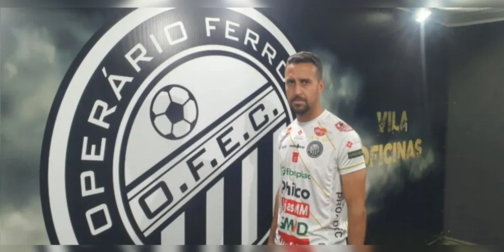 Atleta de 34 anos estava atuando pelo Paraná Clube na série D do Campeonato Brasileiro