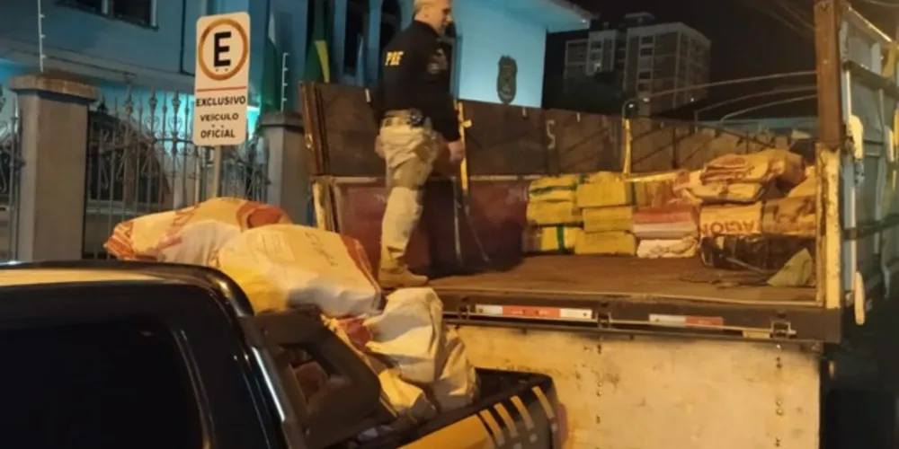 Apreensão é a maior do ano no Paraná; motorista foi preso em operação policial