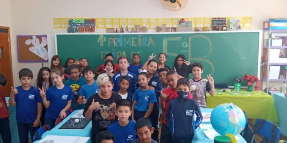 Proposta ampliou o conhecimento da própria turma, além dos alunos da instituição