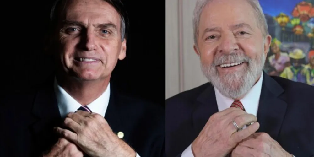 No estado a disputa para presidente está com 41% para Bolsonaro, contra 35% do ex-presidente Lula (PT)