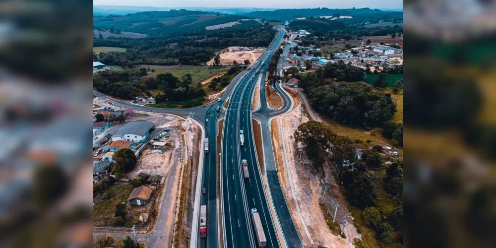 Obra foi resultado de um acordo entre a Secretaria de Infraestrutura, através do DER, o Ministério Público Federal e a empresa Purunã