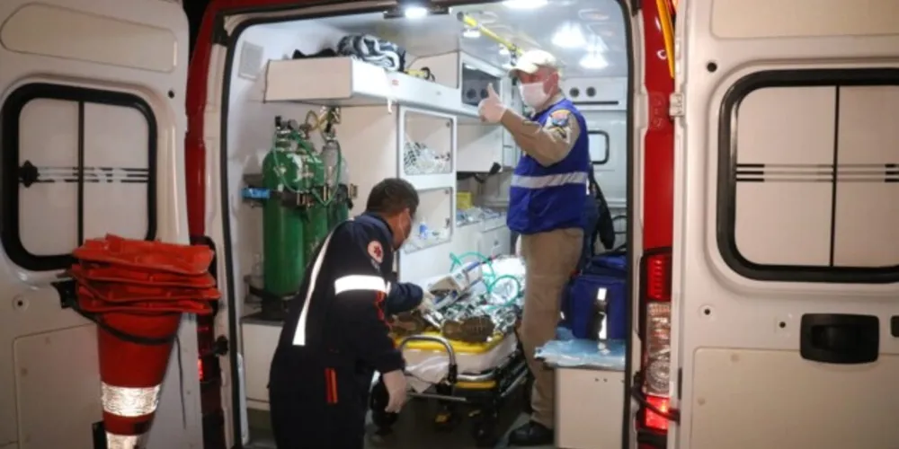 Jovem de 21 anos foi encaminhado em estado grave para a UPA Sant'Ana