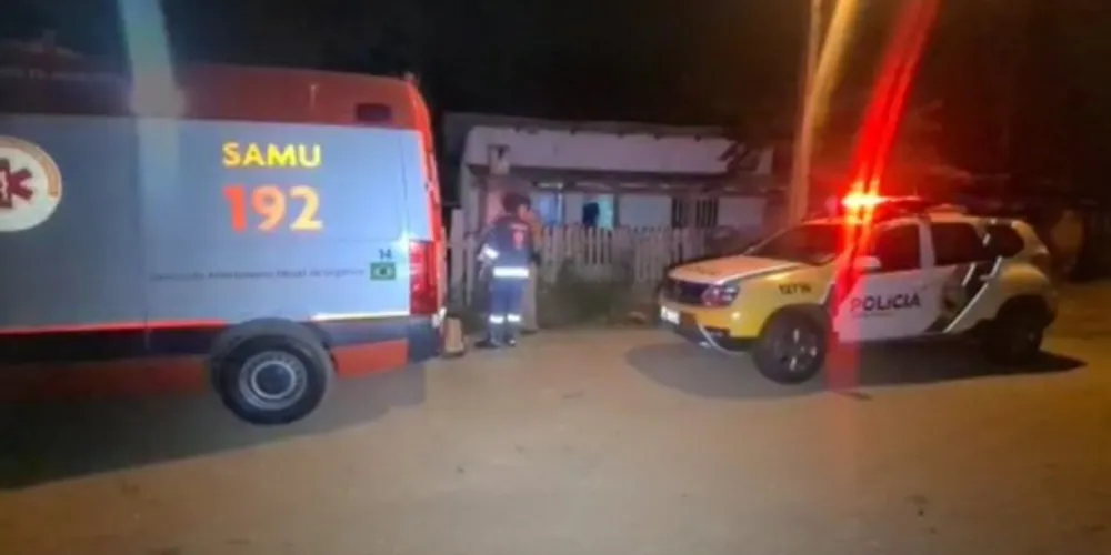 Autor dos tiros não foi localizado pelas equipes da Polícia Militar