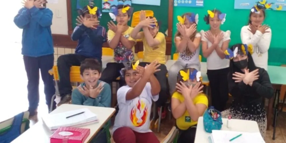 Turma se apresentou como maneira de demonstrar importância do tema