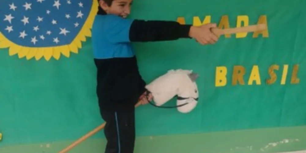 Momento histórico foi reproduzido de forma descontraída